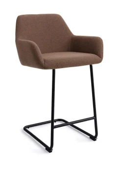 Barkruk Hiroo Arch Black (zithoogte 66cm)