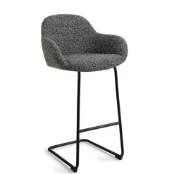 Barkruk Kushi Arch Black (zithoogte 78cm)