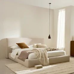 Bed Blok kleur Ecru