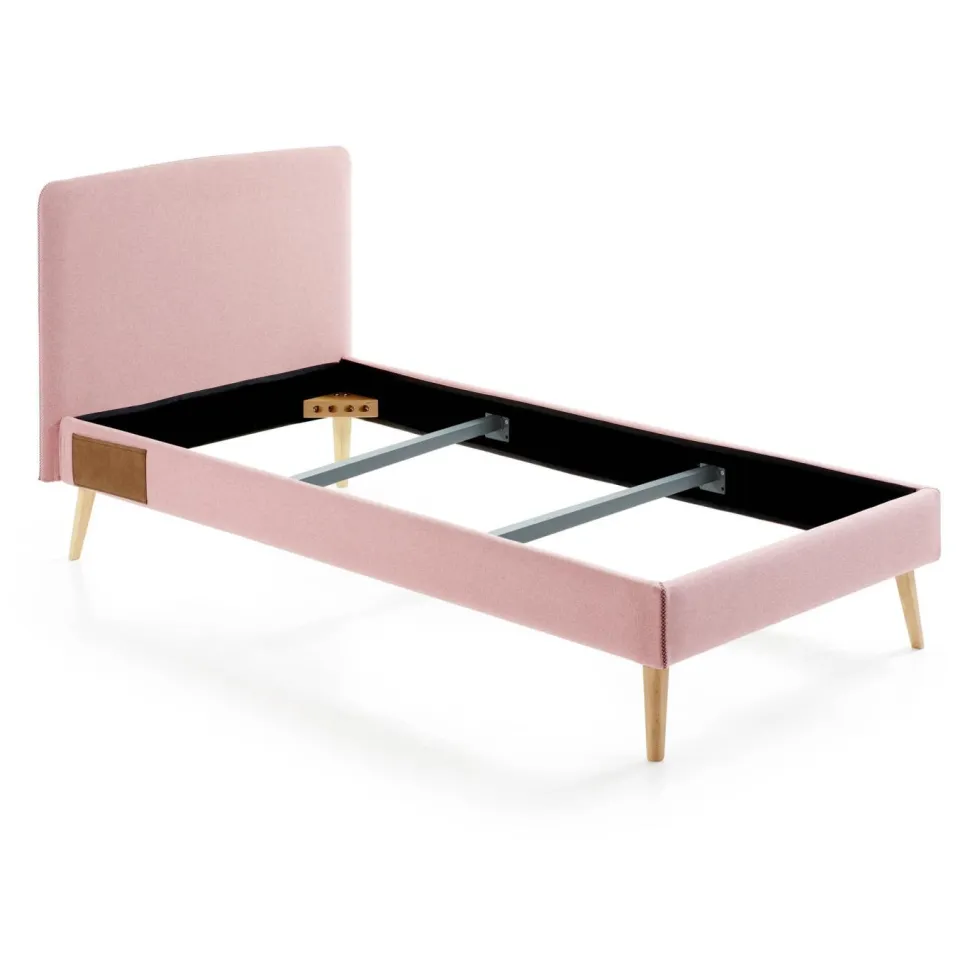 Bed Dyla 90 x 190cm, kleur Roze