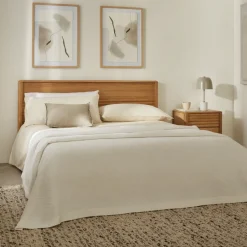 Bed Lenon Eikenhout