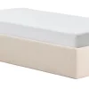 Bed Nelzi Met uitklapbare bedbodem, kleur Ecru