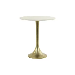 Bijzettafel Rickerd Ø48cm, Marmer