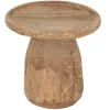 Bijzettafel Tambora Teakhout, Ø50cm