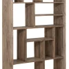 Boekenkast Don Teakhout, 195 x 120cm