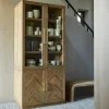 Buffetkast Riverside Eikenhout en glas, 230 x 110cm