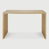 Bureau U Gevernist Eikenhout, kleur Naturel