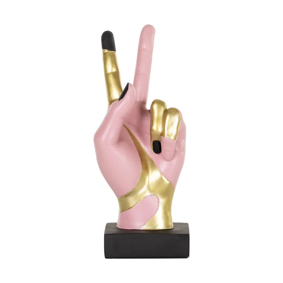 Decoratie Tammy 24cm, kleur Roze