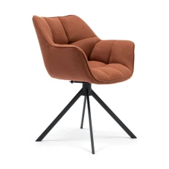Draaibare Eetkamerstoel Carnaby kleur Autumn Brown