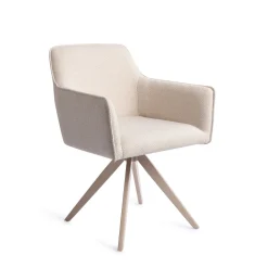 Draaibare Eetkamerstoel Hofu Turn Beige