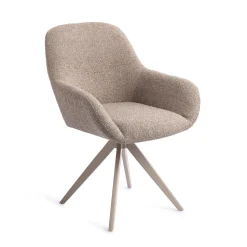 Draaibare Eetkamerstoel Kushi Turn Beige