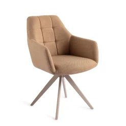 Draaibare Eetkamerstoel Noto Turn Beige