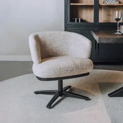 Draaibare Eetkamerstoel Perca Lounge