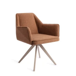 Draaibare Eetkamerstoel Tome Turn Beige