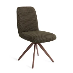 Draaibare Eetkamerstoel Taiwa Turn Brown