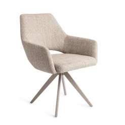 Draaibare Eetkamerstoel Yanai Turn Beige