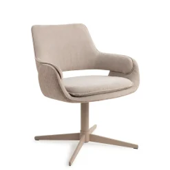 Draaifauteuil Oketo Ton sur ton