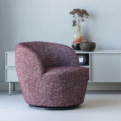Draaifauteuil Serra Melange stof