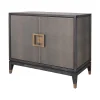 Dressoir Bloomville Lederlook, 97cm