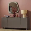 Dressoir Root Grenenhout, 200cm, kleur Truffelbruin