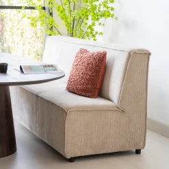 Eetkamerbank 250cm, kleur beige