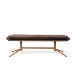 Eetkamerbank Oketo Ton sur ton, 162cm