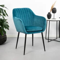 Eetkamerstoel Albin Black Velvet