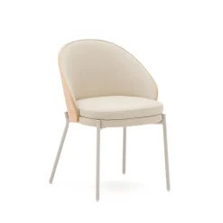 Eetkamerstoel Eamy Lederlook