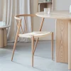 Eetkamerstoel Fraidy Houtlook en rotan