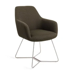 Eetkamerstoel Hiroo Beehive Steel