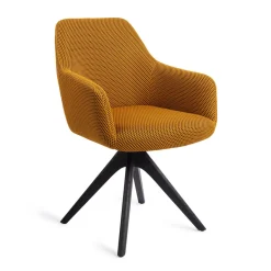 Eetkamerstoel Hiroo Revolve Oak Black