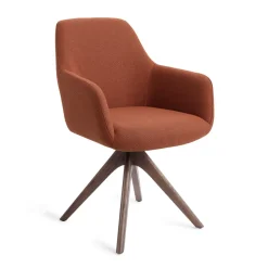 Eetkamerstoel Hiroo Revolve Oak Walnut