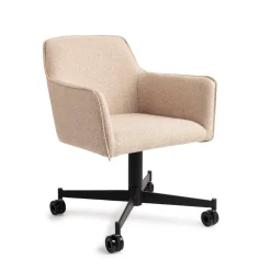 Eetkamerstoel Hofu Caster Black
