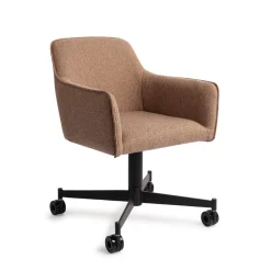 Eetkamerstoel Hofu Caster Black