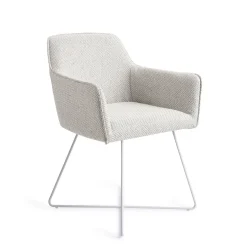 Eetkamerstoel Hofu Cross White