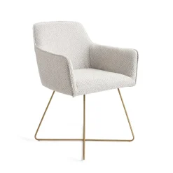 Eetkamerstoel Hofu Cross Gold