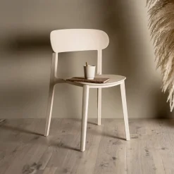 Eetkamerstoel Kahla Kunststof, kleur Beige