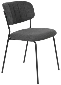 Eetkamerstoel Kolten Zwart