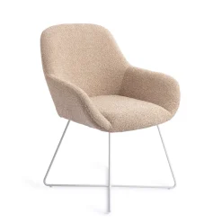 Eetkamerstoel Kushi Cross White