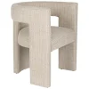 Eetkamerstoel Medina Geweven stof, kleur Beige
