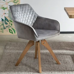 Eetkamerstoel Mercur Velvet, draaibaar