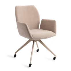 Eetkamerstoel Misaki Glide Beige