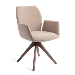 Eetkamerstoel Misaki Revolve Oak Walnut