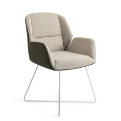Eetkamerstoel Myoko Cross White