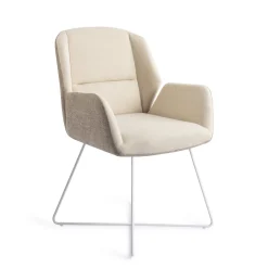 Eetkamerstoel Myoko Cross White
