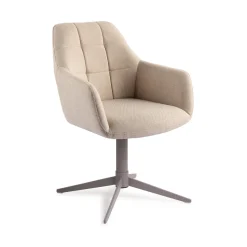 Eetkamerstoel Noto Quad Grey