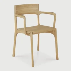 Eetkamerstoel PI Geolied Eikenhout
