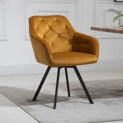 Eetkamerstoel Romeo Velvet, Draaibaar
