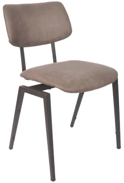 Eetkamerstoel Schoolstoel Micro Suede