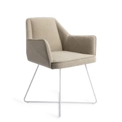 Eetkamerstoel Tome Cross White